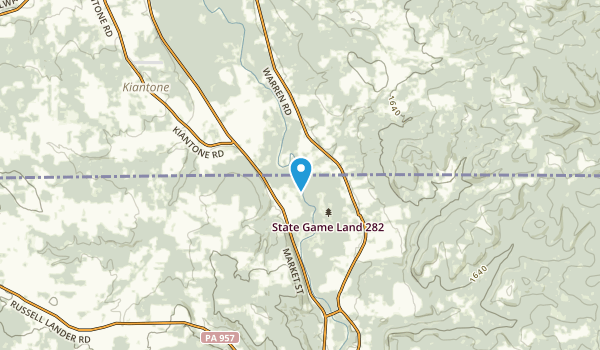 Frewsburg, Pennsylvania Map