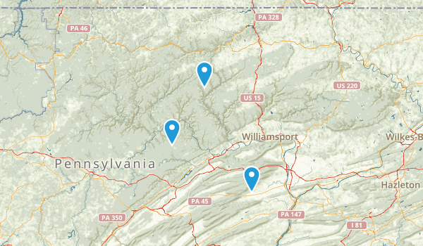 Gaines, Pennsylvania Map