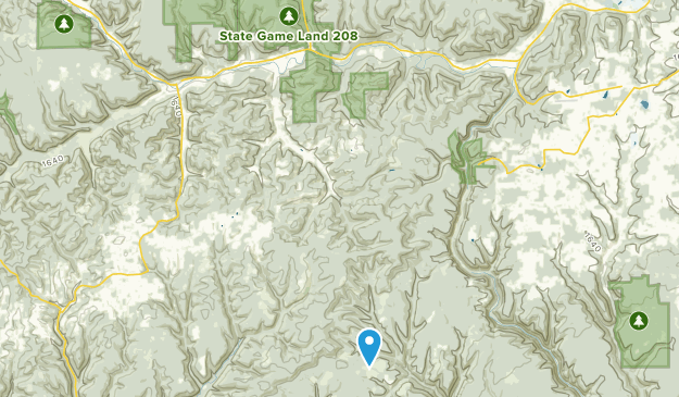 Gaines, Pennsylvanie Map