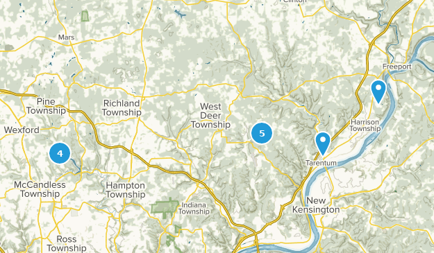 Gibsonia, Pennsylvanie Map