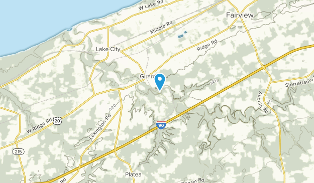 Girard, Pennsylvania Map
