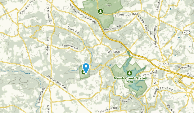 Glenmoore, Pennsylvania Map