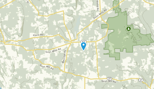 Guys Mills, Pennsylvanie Map