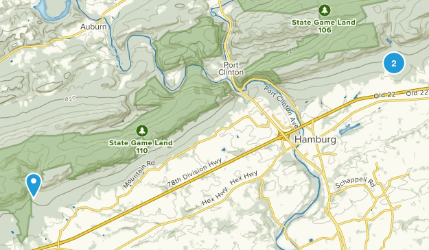 Hamburg, Pennsylvania Map