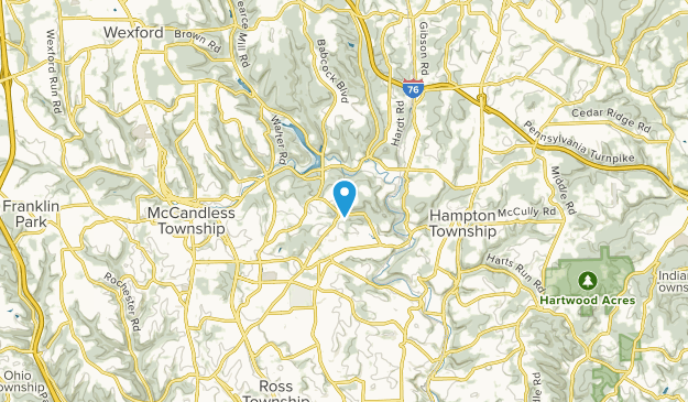 Hampton, Pennsylvania Map