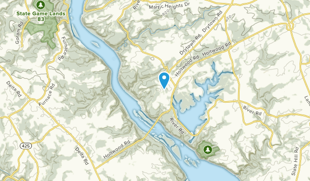 Holtwood, Pennsylvanie Map