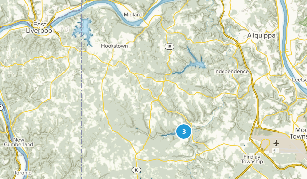 Hookstown, Pennsylvanie Map
