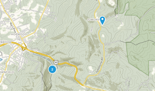 Hopwood, Pennsylvania Map