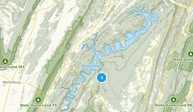 James Creek, Pennsylvanie Map