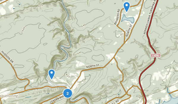 Jim Thorpe, Pennsylvania Map