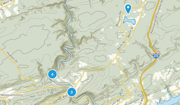 Jim Thorpe, Pennsylvania Map