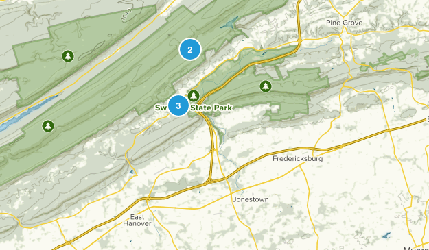 Jonestown, Pennsylvania Map