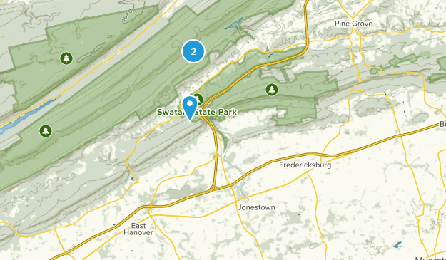 Jonestown, Pennsylvanie Map