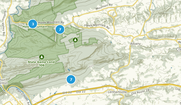 Kempton, Pennsylvania Map