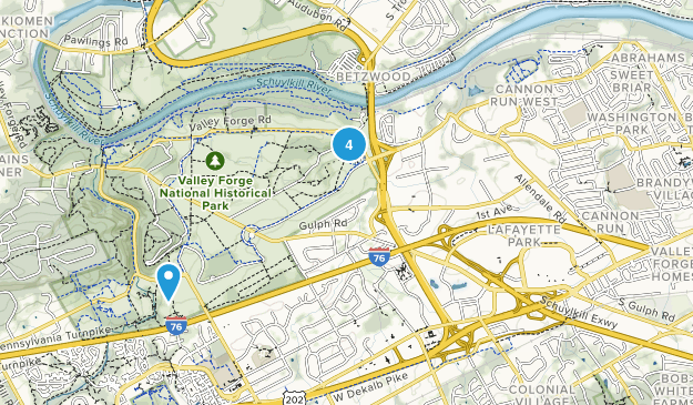 King Of Prussia, Pennsylvania Map