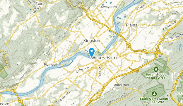 Kingston, Pennsylvania Map
