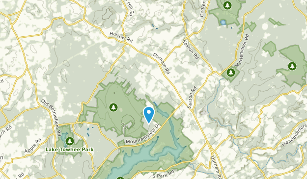 Kintnersville, Pennsylvanie Map