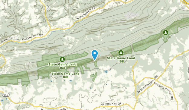 Kunkletown, Pennsylvania Map