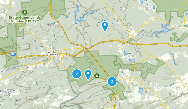 Lake Harmony, Pennsylvania Map