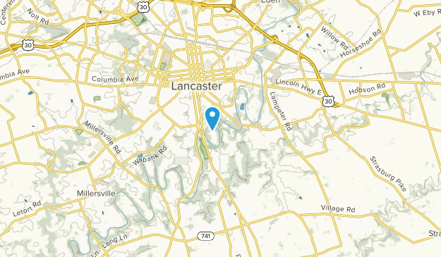 Lancaster, Pennsylvania Map