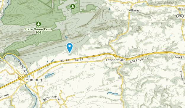 Lenhartsville, Pennsylvania Map
