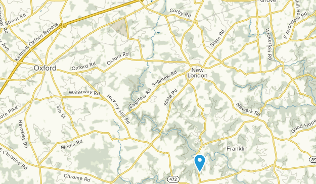 Lincoln University, Pennsylvania Map