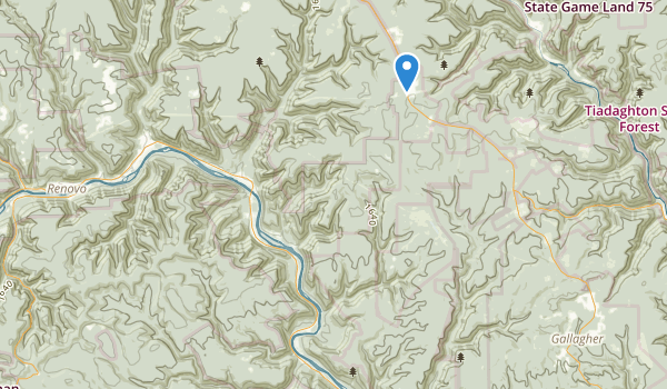 Lock Haven, Pennsylvania Map