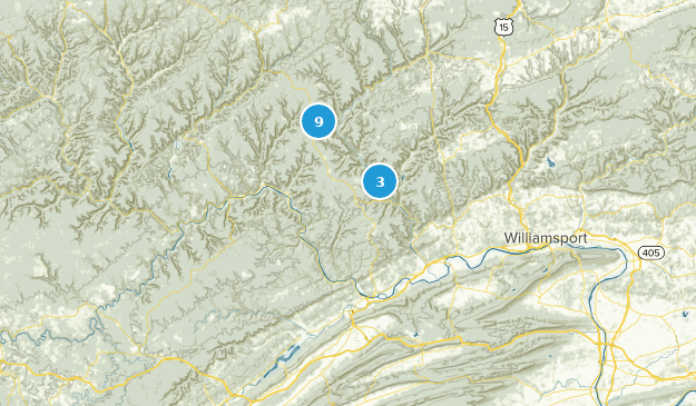 Lock Haven, Pennsylvanie Map