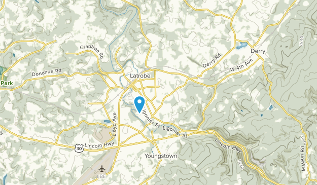 Loyalhanna, Pennsylvania Map
