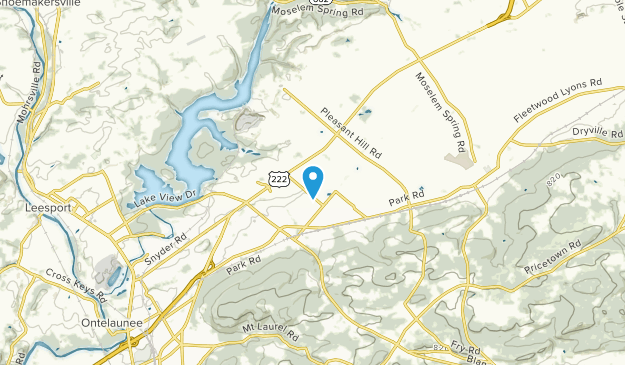 Maidencreek Township, Pennsylvania Map