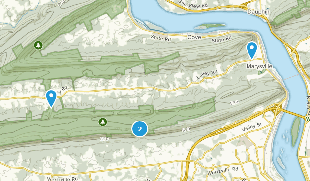 Marysville, Pensilvania Map