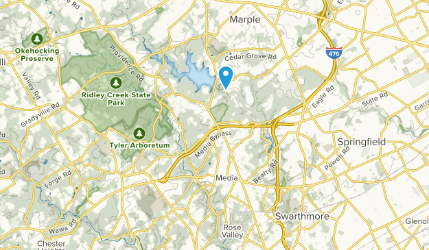 Media, Pennsylvania Map
