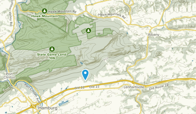 Mengel, Pennsylvania Map