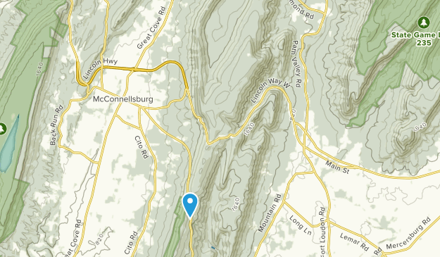 Metal Twp, Pennsylvania Map