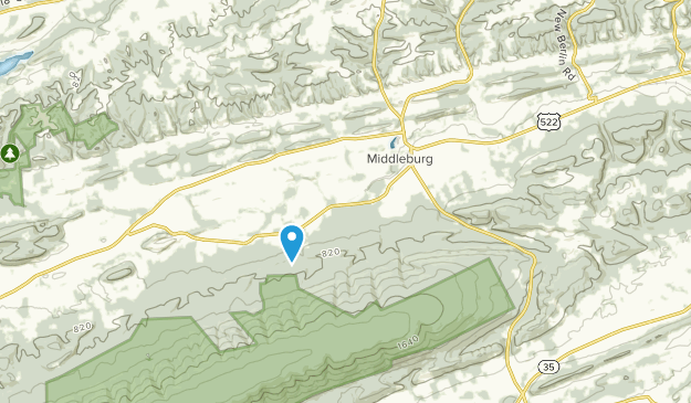 Middleburg, Pennsylvanie Map