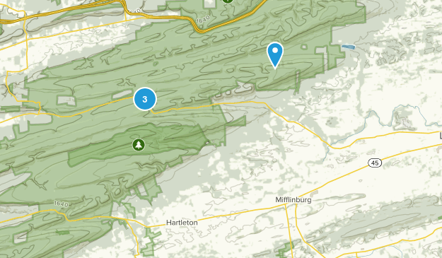Mifflinburg, Pennsylvania Map