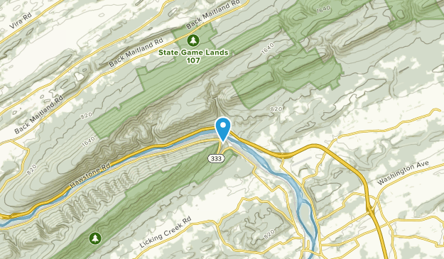 Mifflintown, Pennsylvania Map