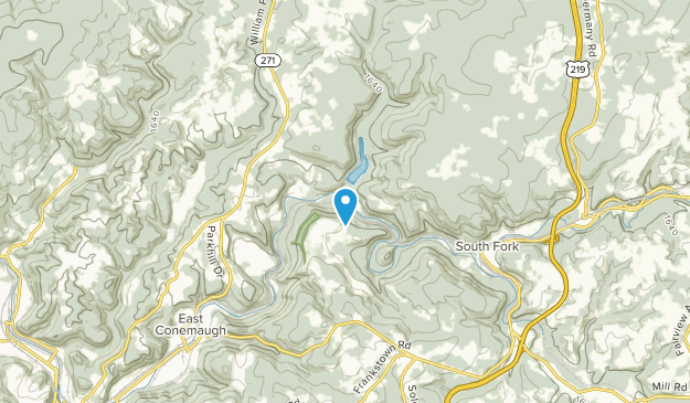 mineral point, Pennsylvania Map