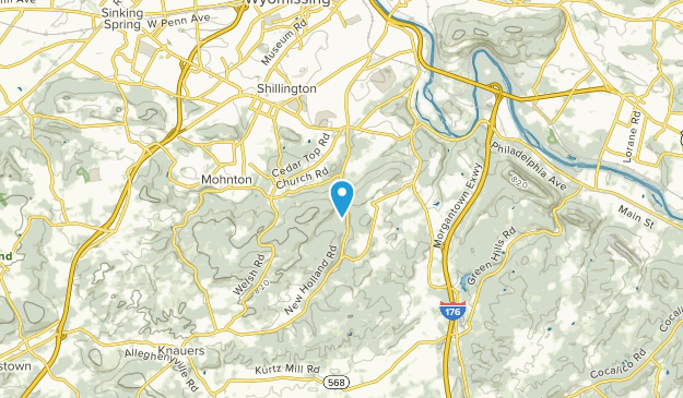 Mohnton, Pennsylvania Map
