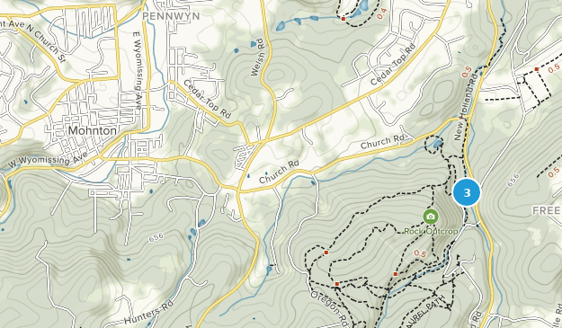 Mohnton, Pennsylvanie Map