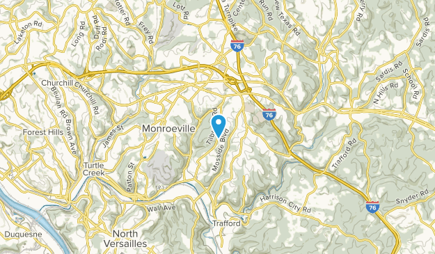 Monroeville, Pennsylvania Map