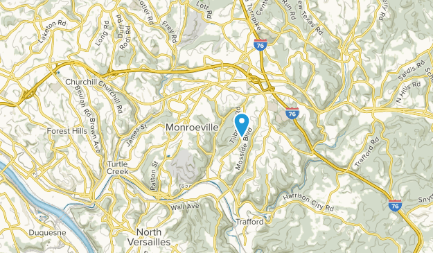 Monroeville, Pennsylvanie Map