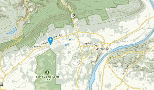 Montgomery, Pennsylvanie Map