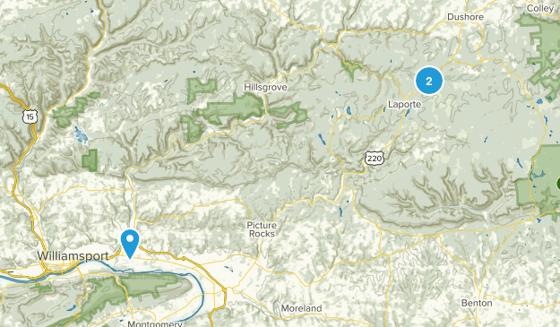 Montoursville, Pennsylvania Map