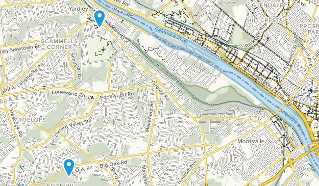 Morrisville, Pennsylvania Map