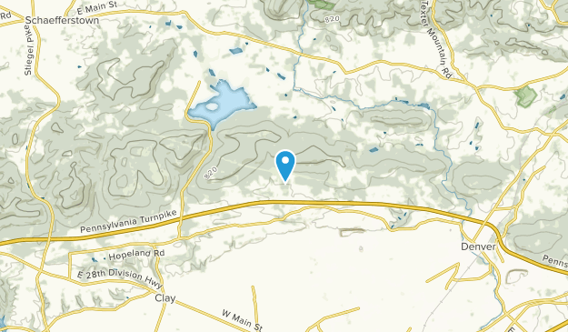 Mount Airy, Pennsylvania Map