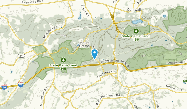 Mount Gretna Heights, Pennsylvania Map
