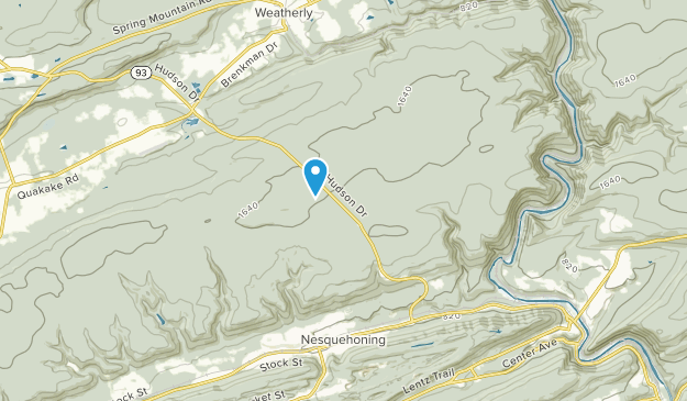 Nesquehoning, Pennsylvania Map
