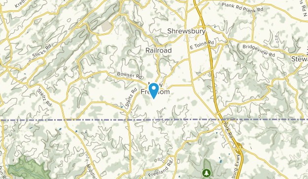 New Freedom, Pennsylvania Map