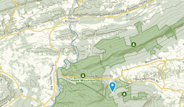 New Ringgold, Pensilvania Map
